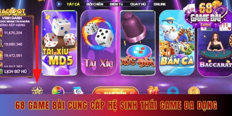 3 sản phẩm game ấn tượng của 68gamebai